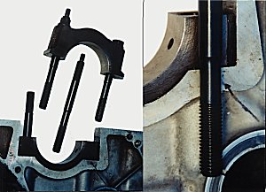 AlmSL6 has upper & lower main caps & a different oil flow path