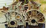 Aluminum Engine, rear (corrosion)