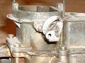 BBD Choke flap link with  Super Six eyelet
